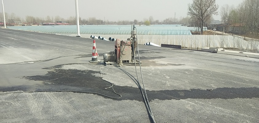 德安道路回填土下沉注浆
